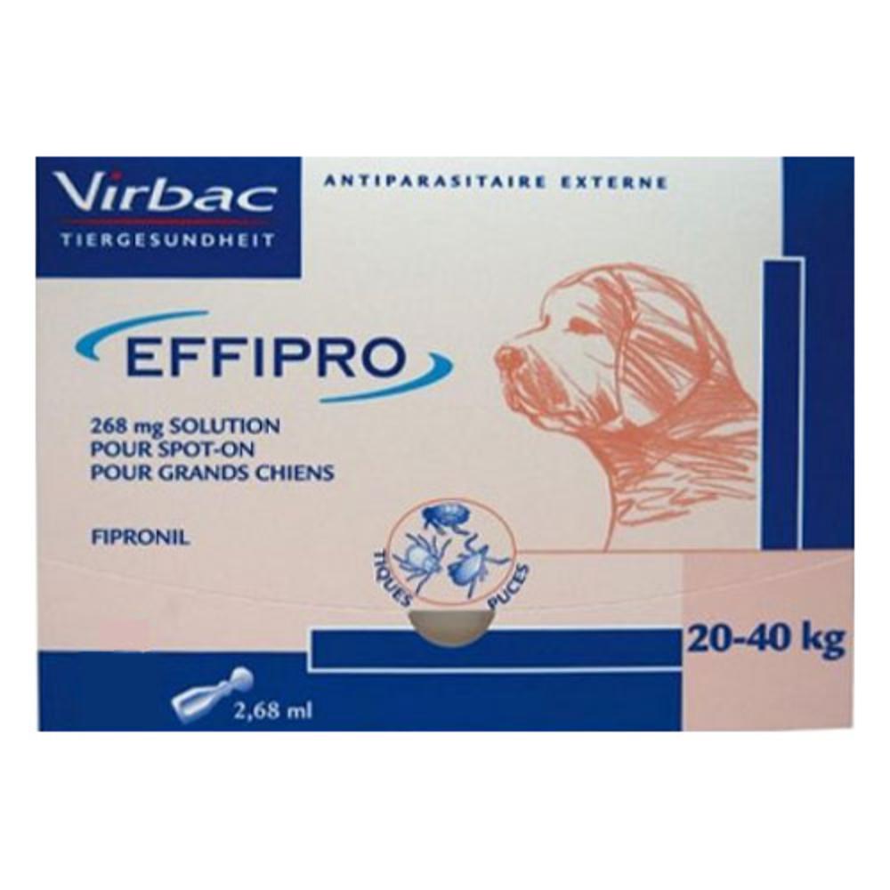 Effipro Spot-On Large Dogs 45 To 88 Lbs. 12 Pack